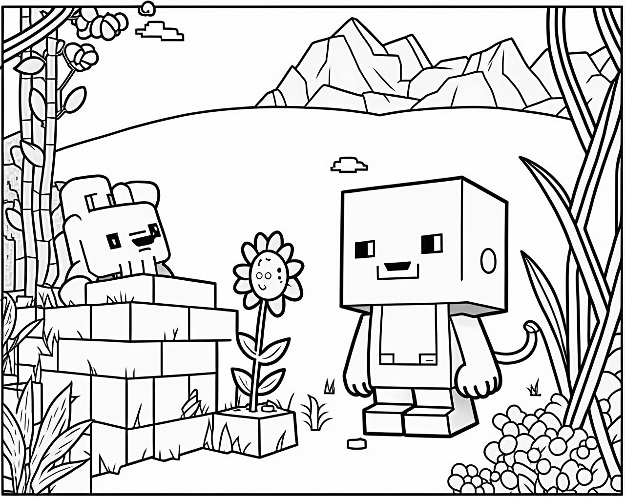 minecraft-5-omalov-nky-k-vytisknut-zdarma